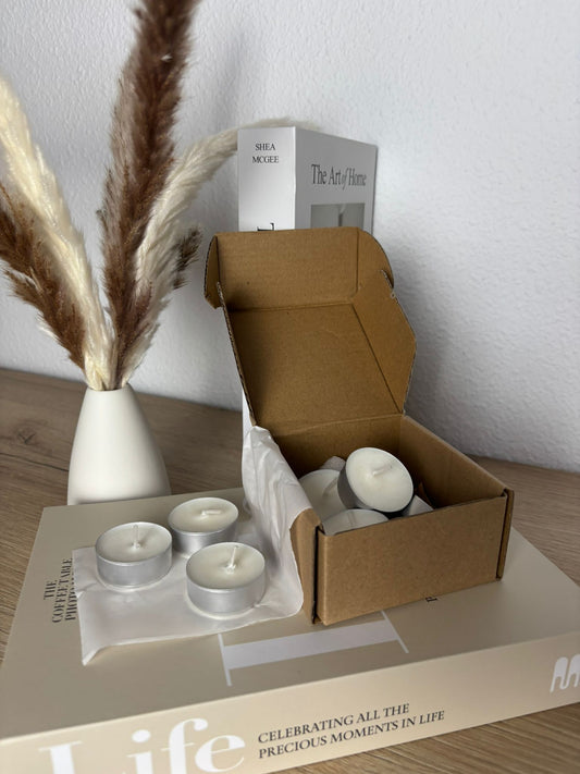 Velas de Té de Cera de Soja