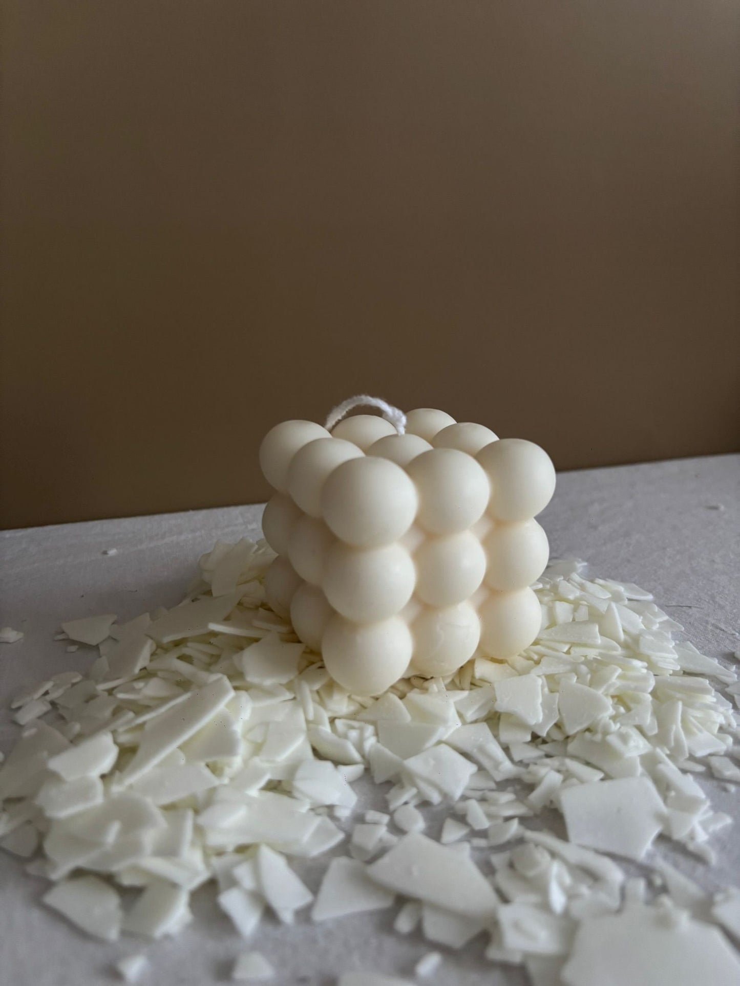 Vela Bubble de Cera de Soja