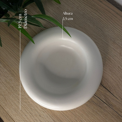 Bandeja Redonda Nude