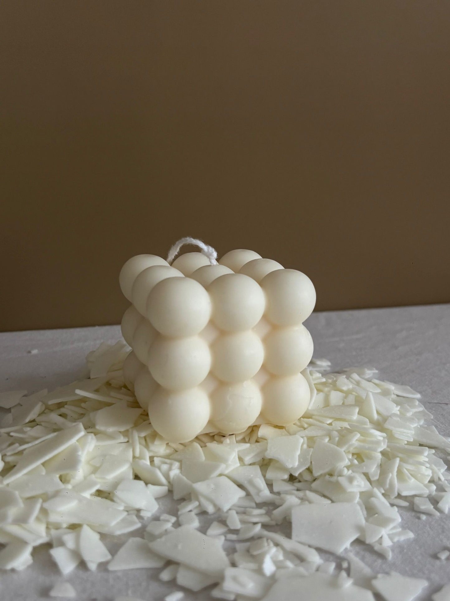 Vela Bubble de Cera de Soja