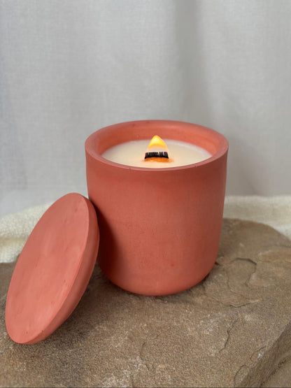 Vela Basic - Pétalos de Vainilla